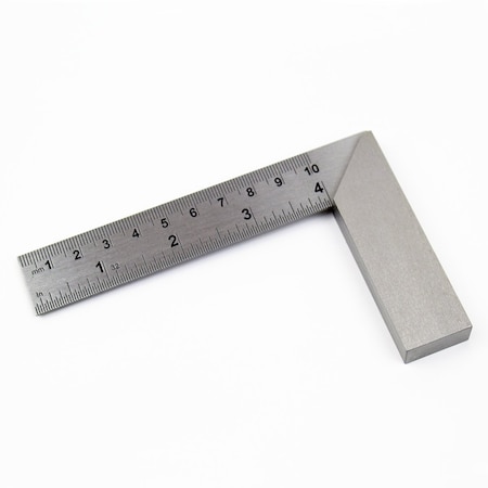 Excel Blades 4" Machinist Square Carbon Steel, Precision Machine Square, 6pk 60020